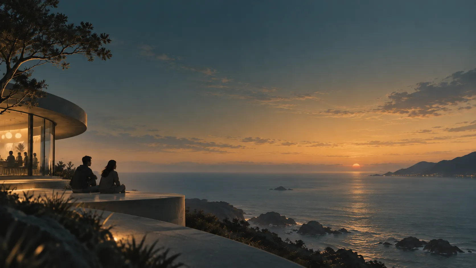 潮线为什么能让静态海岸画面产生时间感